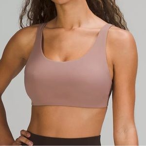 Lulu lemon Hold True Bra; Twilight Rose color; size DD32; NWT; no known flaws